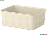 IKEA NOJIG Organiser, Plastic,20x25x10 cm-Beige FREE SHIPPING